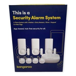 NIB Kangaroo Security Alarm System App-based, Hub-free security